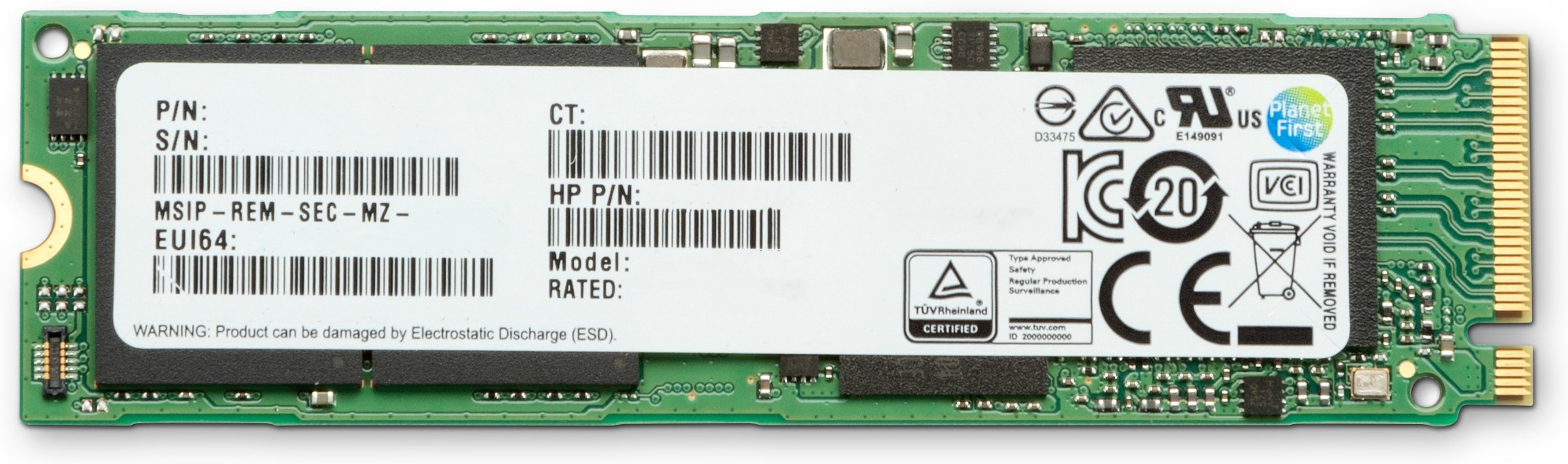 HP 1TB M.2 2280 PCIe TLC SSD Module 1000 GB PCI Express