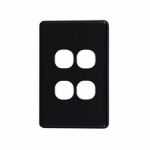 4Cabling 040.000.0054 wall plate/switch cover Black