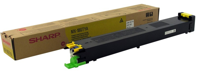 Sharp MX-18GTYA Toner yellow, 10K pages for Sharp MX 1800 N