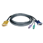 Tripp Lite P774-025 KVM cable Black 295.3" (7.5 m)