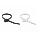 DeLOCK Cable tie with lamella base L 200 x W 4.8 mm 100 pieces