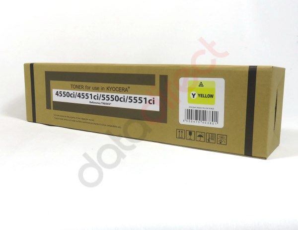 Data Direct Kyocera 4550 5550 Toner Yellow Compatible TK8505Y 1T02LCAN