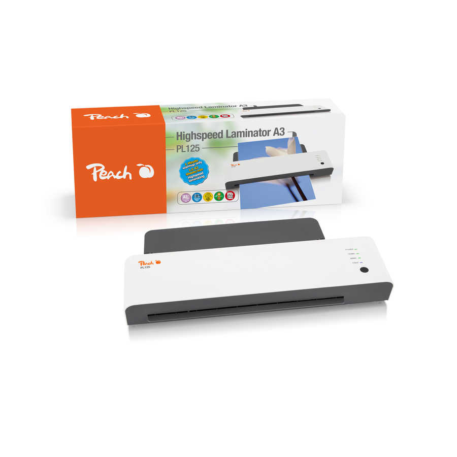 Image of Peach PL125 laminator Hot laminator 600 mm/min White