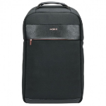 Mobilis Pure notebook case 39.6 cm (15.6") Backpack Black, Rose gold