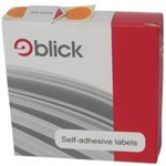 BLICK DISP S/A LABEL 19MM ORANGE PK1