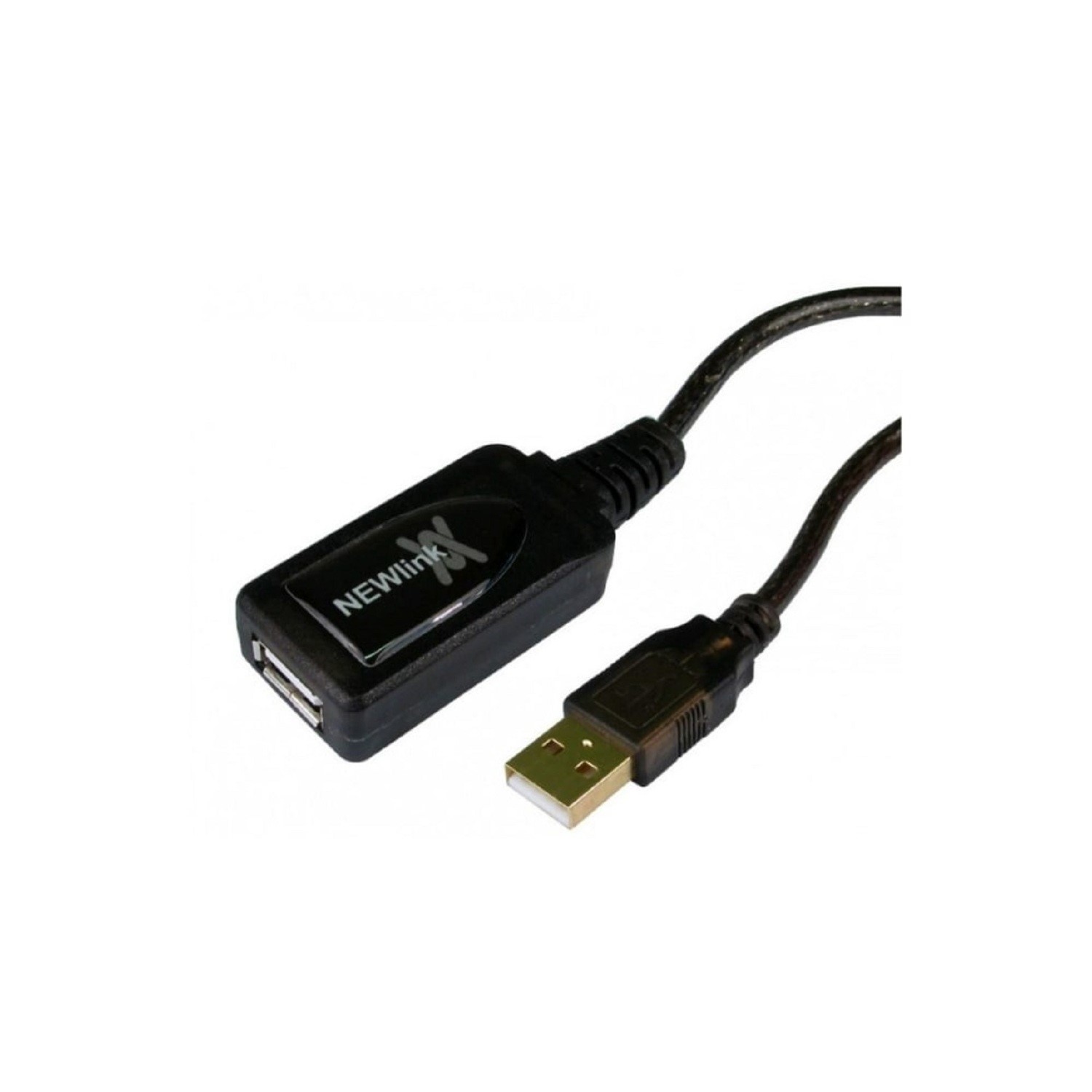 OEM 15m Active Extension Black Cable