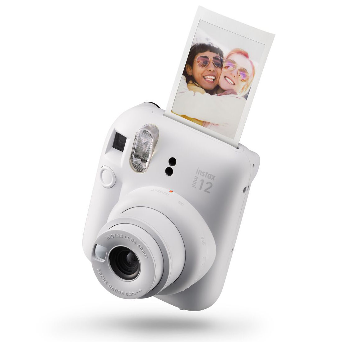 Instax Mini 12 Instant Camera - Clay White - Camera Only thumbnail