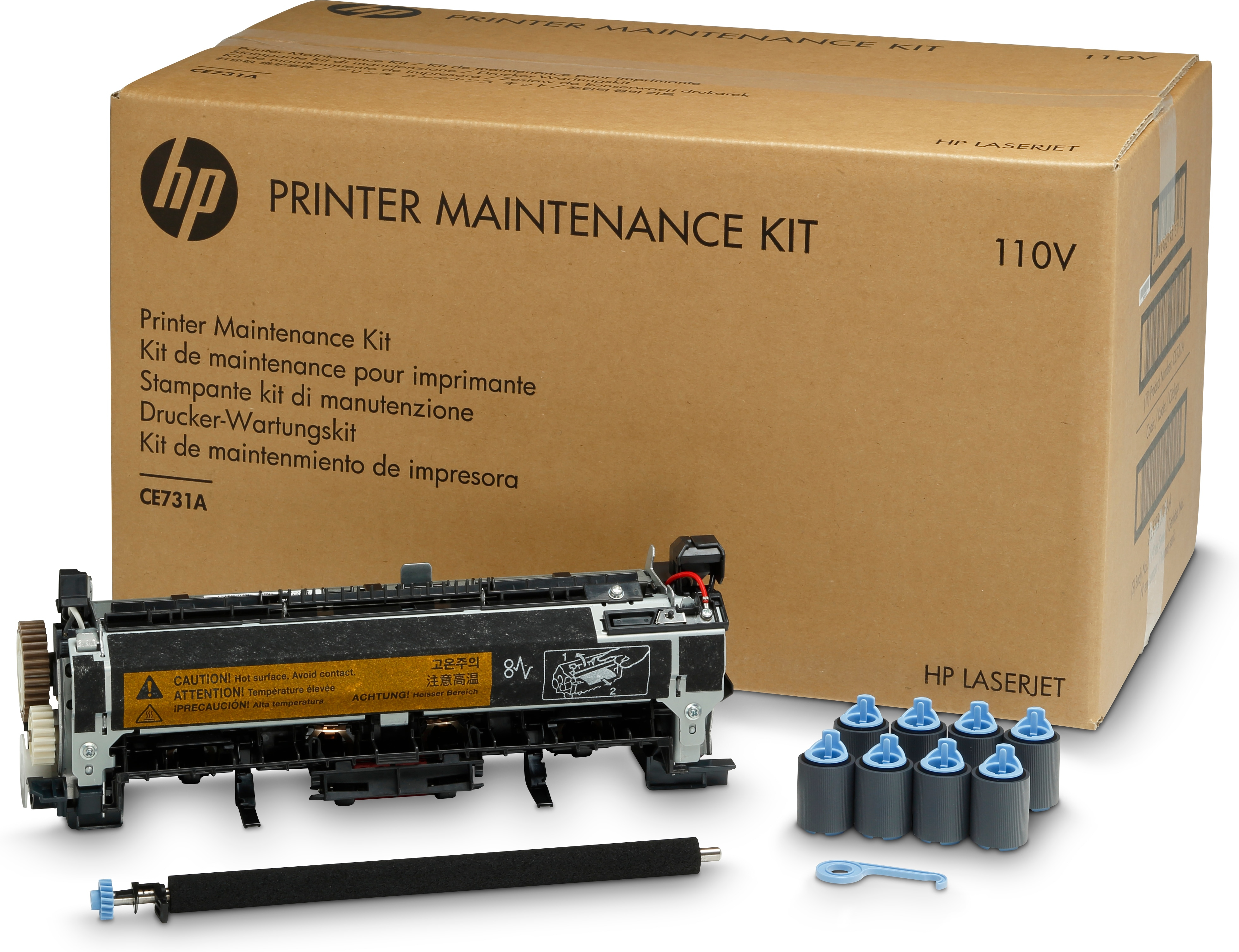 Image of HP CE732A Maintenance-kit 230V, 225K pages for LaserJet M 4555 f...