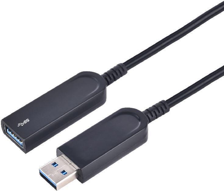Microconnect USB3.0AAF20AOP USB cable 20 m USB 3.2 Gen 1 (3.1 Gen 1) USB A Black