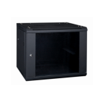 Eurocase GMA6406 6U, Wall mounted cabinet Black