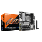 GIGABYTE B860M DS3H WIFI6E Motherboard - Intel Core Ultra Series CPUs, 5+1+2+1 Phases VRM, up to 9066MHz DDR5, 1xPCIe 5.0 + 1xPCIe 4.0 M.2, 2.5GbE LAN, WIFI 6E, USB 3.2 Gen 2