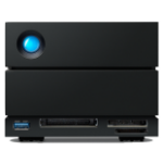 LaCie 2big Dock v2 disk array 60 TB Desktop Black