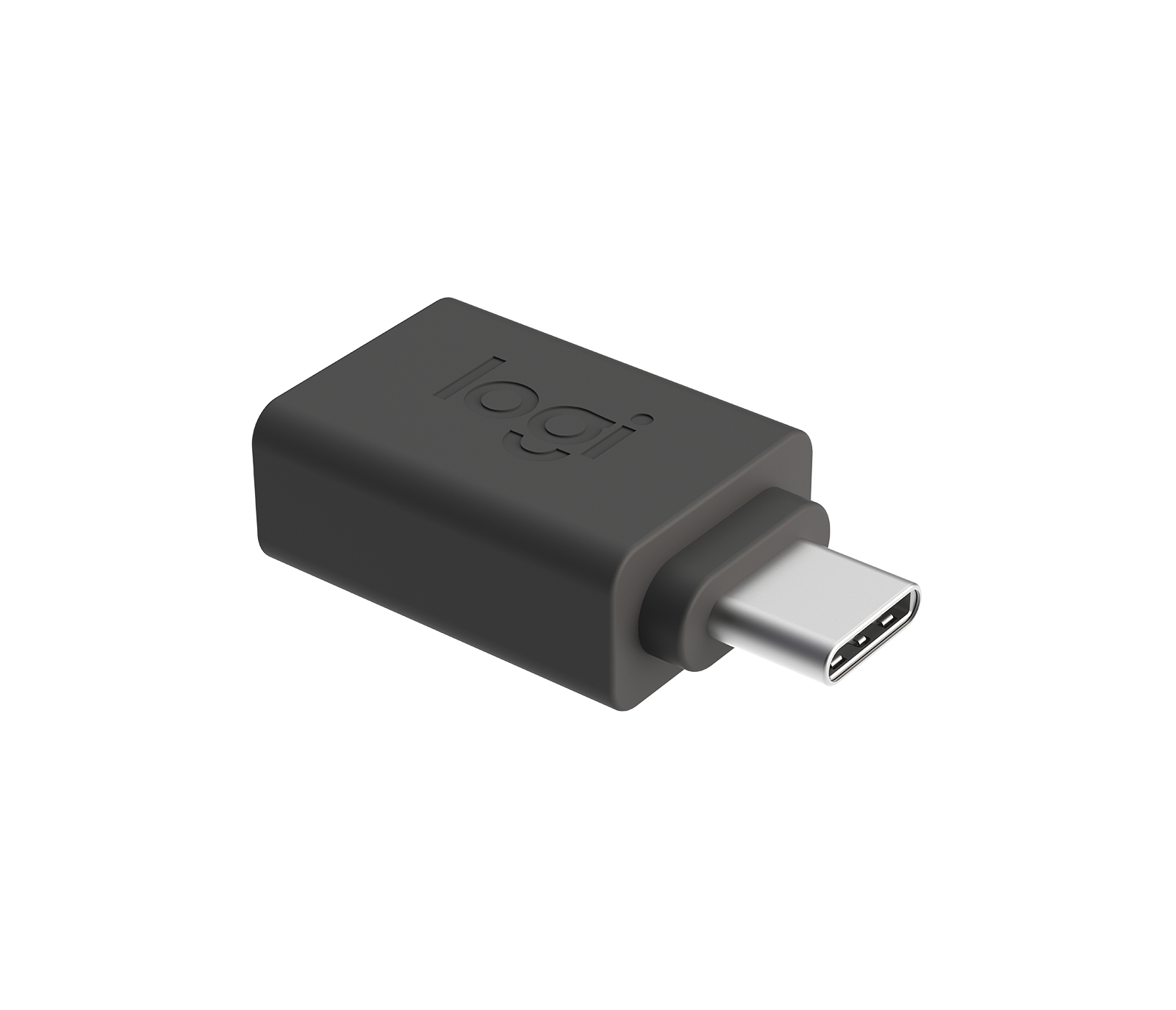 Photos - Cable (video, audio, USB) Logitech Logi Adapter USB- C to A 956-000005 