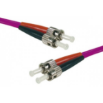 Hypertec 391773-HY fibre optic cable 5 m ST OM3 Purple