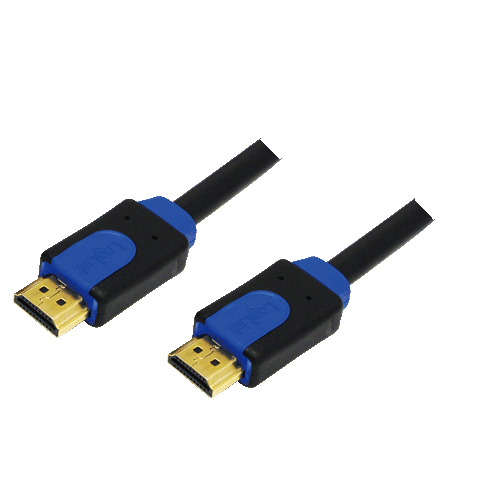 Image of LogiLink CHB1110 HDMI cable 10 m HDMI Type A (Standard) Black, Blue