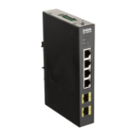 D-Link DIS-100G-6S network switch Managed Gigabit Ethernet (10/100/1000) Black