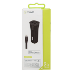 Ascendeo MUPAK0285 Auto Black mobile device charger