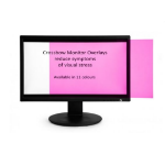 Crossbow Education Monitor Overlay Purple - 21.5 Widescreen (268 x 476 mm)..