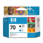 DPSB HP No. 70 Ink Printhead - Matte Black & Cyan (Z2100)