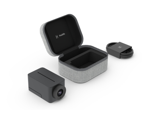 Huddly IQ with mic 12 MP Svart 1920 x 1080 pixlar 30 fps CMOS 25,4 / 2,3 mm (1 / 2.3")