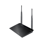 ASUS RT-N12E C1 N300 draadloze router Fast Ethernet Single-band (2.4 GHz) 4G Zwart, Metallic