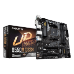GIGABYTE B550M DS3H Motherboard - AMD Ryzen 5000 CPUs, 5+3 Phases VRM, up to 4733MHz DDR4, 1xPCIe 4.0 + 1xPCIe 3.0 M.2, 1GbE LAN, USB 3.2 Gen 1