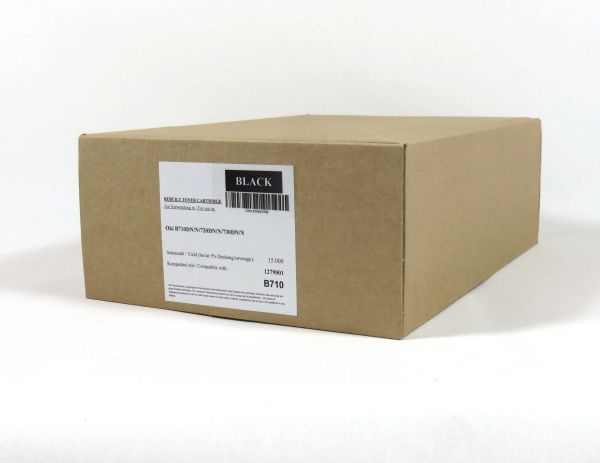 Data Direct OKI B710/720/730 Toner Black Remanufactured 1279001RM 15K