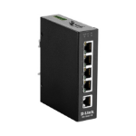 D-Link DIS‑100G‑5W Unmanaged L2 Gigabit Ethernet (10/100/1000) Black