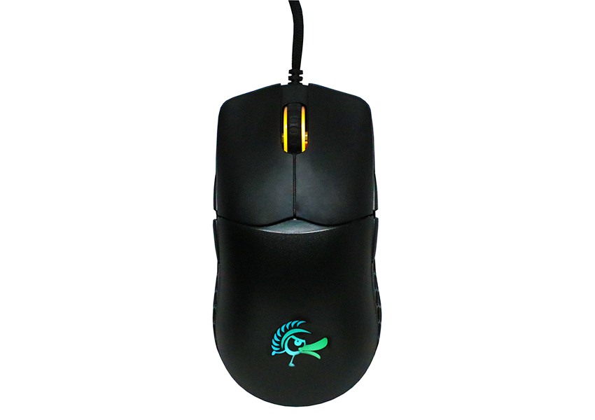 Image of Ducky Feather Blue Edition RGB mouse Ambidextrous USB Type-A...