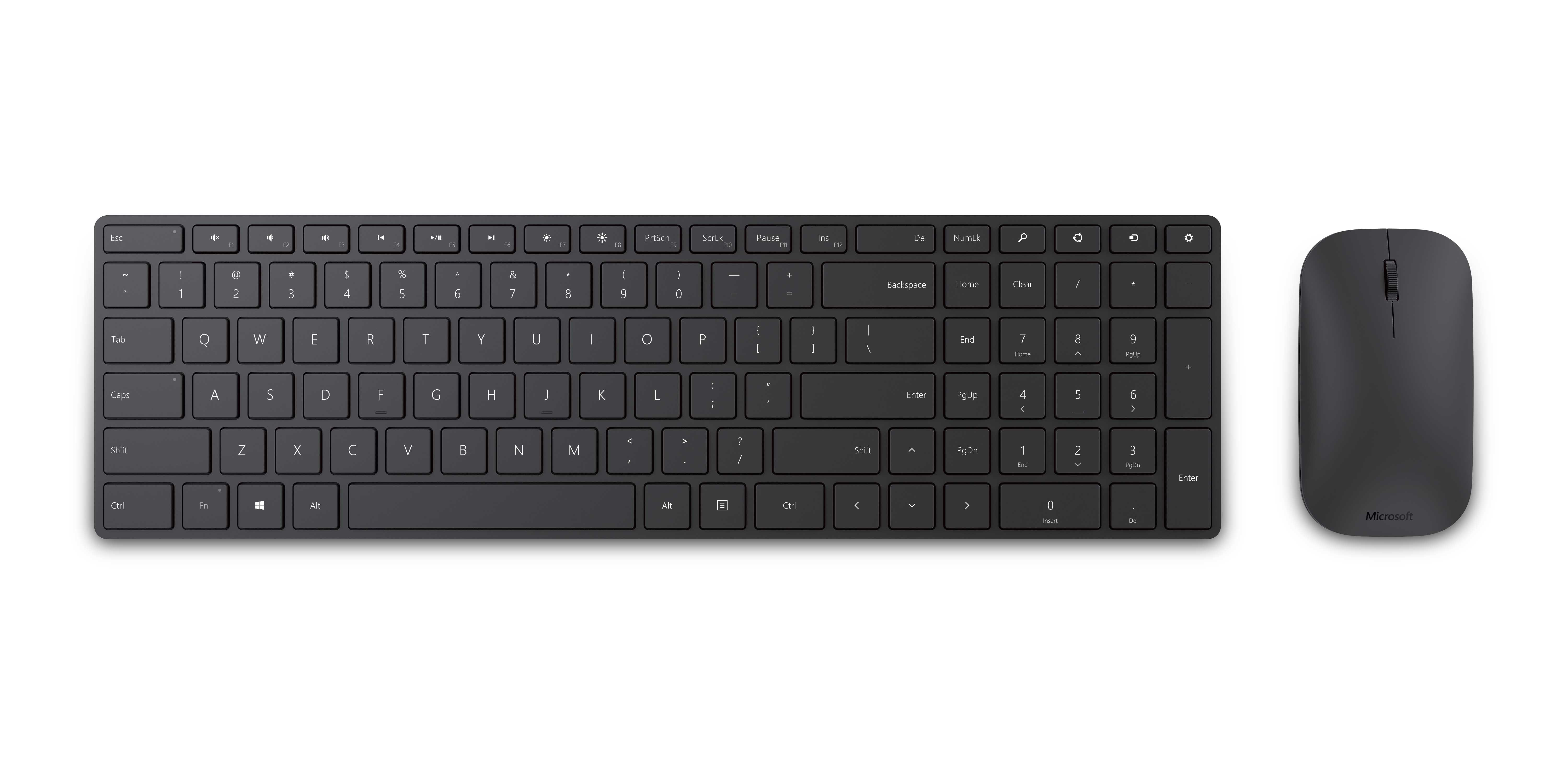 Image of Microsoft Designer Bluetooth Desktop keyboard Mouse included...