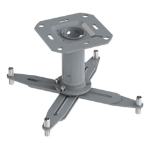 Kindermann 4000000010 project mount Ceiling Silver