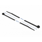 DeLOCK Cable tie cold resistant L 200 x W 3.6 mm black 100 pieces