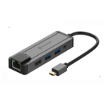 Dynamode C-TC-DK-HDMI laptop dock/port replicator Wired USB 3.2 Gen 1 (3.1 Gen 1) Type-C Black