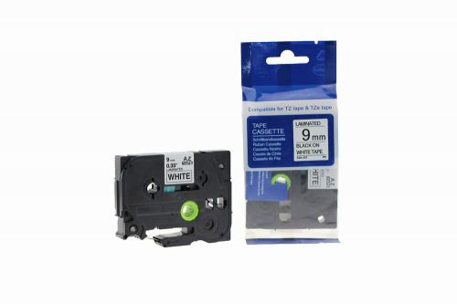 CTS Compatible Brother P Touch TZe-221 Black on White also for TZ-221 Label Cassette