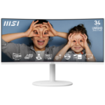 MSI Modern MD342CQPW computer monitor 34" 3440 x 1440 pixels UltraWide Quad HD White