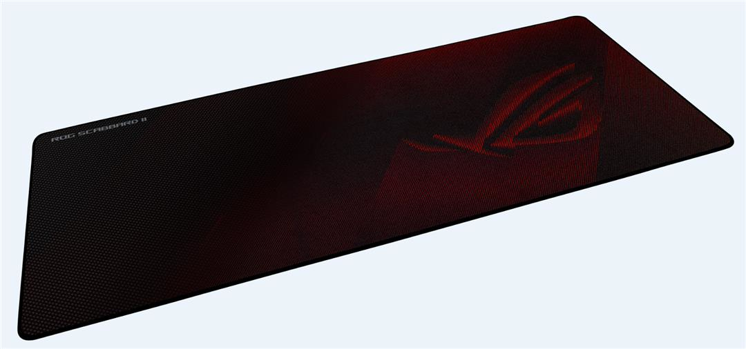Asus Rog Strix Scabbard Ii Gaming Mouse Pad Black Red