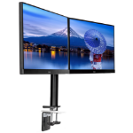 iiyama Simple and functional dual desktop arm