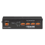 Black Box ICI202A interface hub 12 Mbit/s Zwart