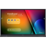 Viewsonic VS18497 IFP 75" 3840x2160 Interactive flat panel 190.5 cm (75") LCD Wi-Fi 400 cd/m² 4K Ultra HD Black Touchscreen Built-in processor Android 9