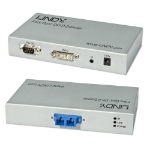 Lindy 300m Fibre Optic DVI-D Single Link, RS232 Extender