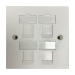 Tripp Lite N042U-W04-S wall plate/switch cover White