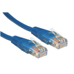 Cables Direct 1.5m Cat5e networking cable Blue U/UTP (UTP)