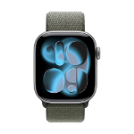 Apple MFFD4ZM/A smart wearable accessory Band Green Nylon, Recycled polyester, Spandex