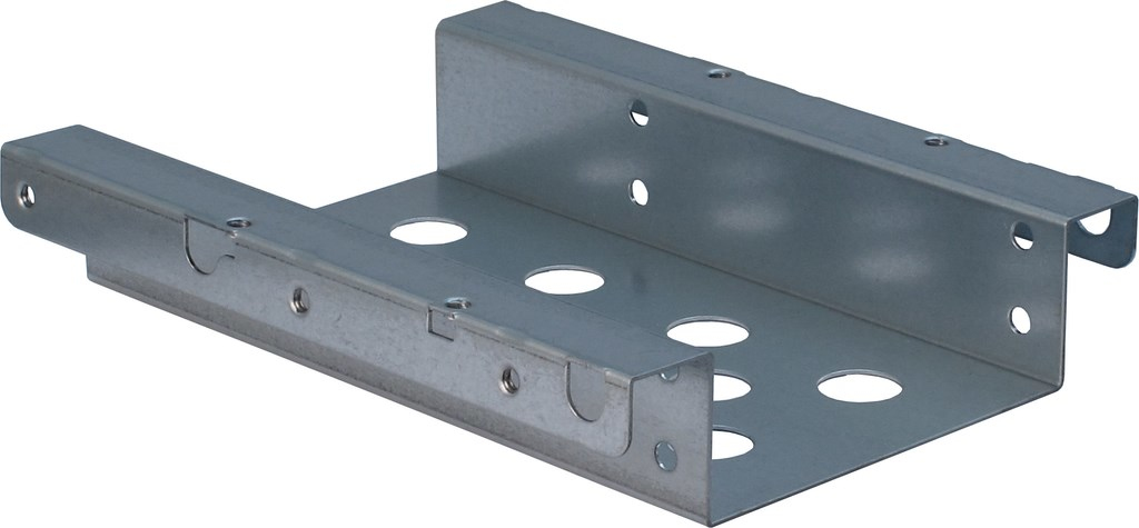 Image of Inter-Tech 88885245 drive bay panel 2.5/3.5" Bezel panel Silver