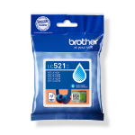 Brother LC-521C Ink cartridge cyan, 500 pages ISO/IEC 19752 for Brother DCP-J 1260