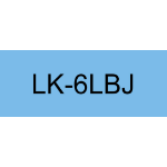 Epson LK-6LBJ Zwart, Blauw