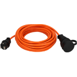 Brennenstuhl 1169930 power extension 10 m 1 AC outlet(s) Outdoor Orange