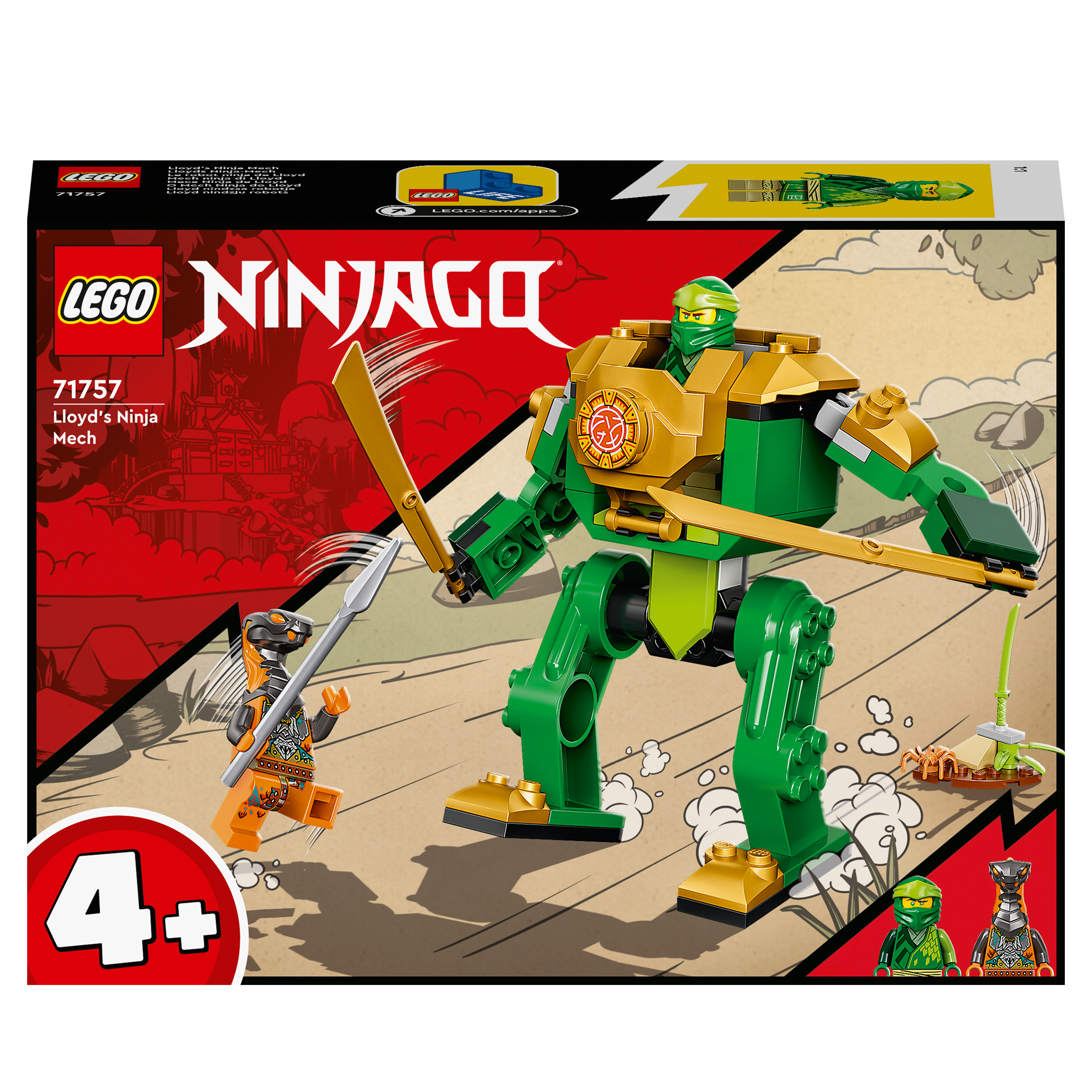 Image of LEGO Ninjago Lloyds Ninja-Mech| 71757