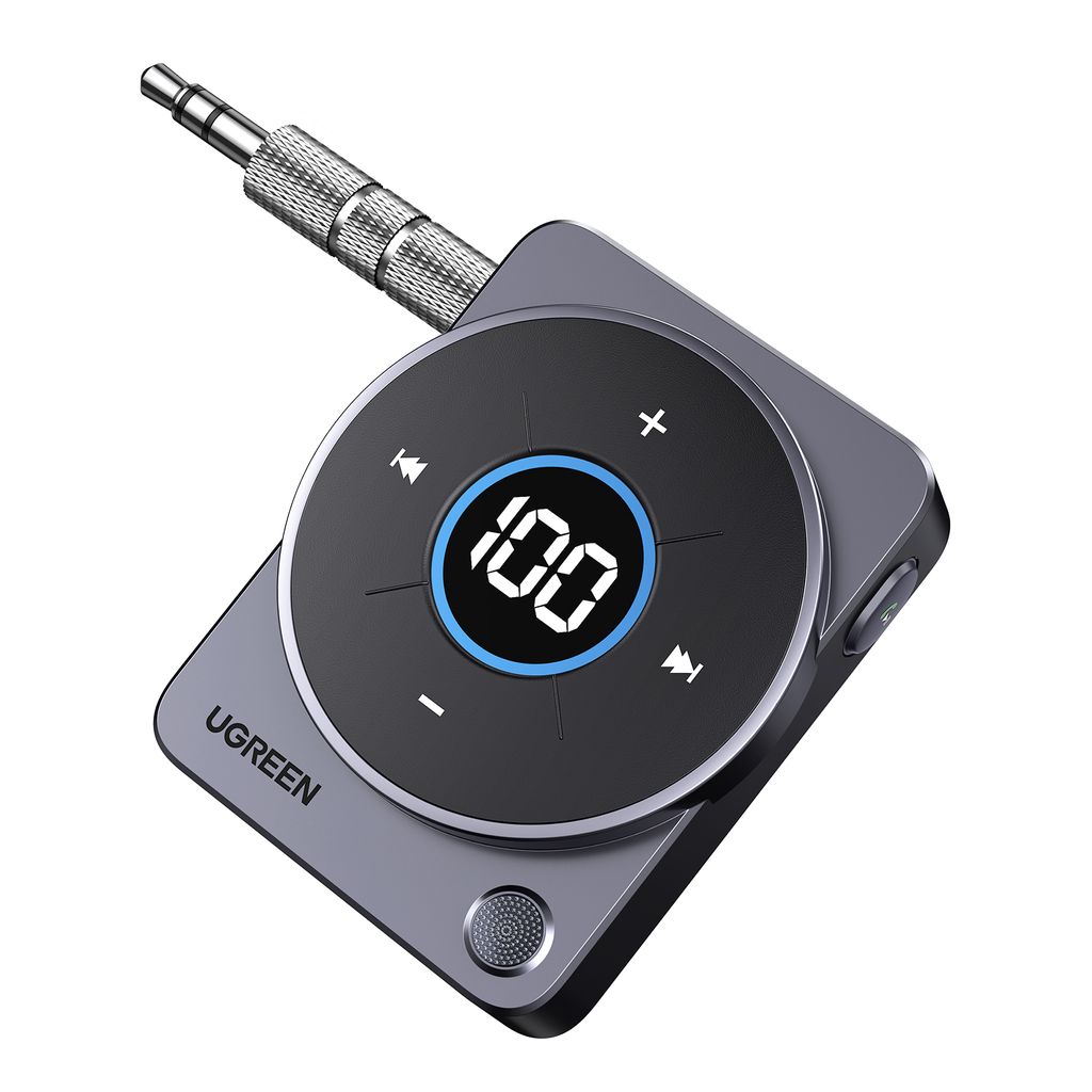 EU Product - Car Adapter AUX Bluetooth 5.4 Reciever thumbnail