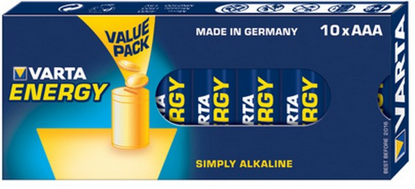 EU Product - Energy 4103 - Batterie 10 x AAA - Alkalisch - Battery - Micro (AAA) thumbnail
